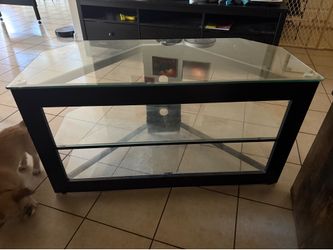 Glass Shelf Table
