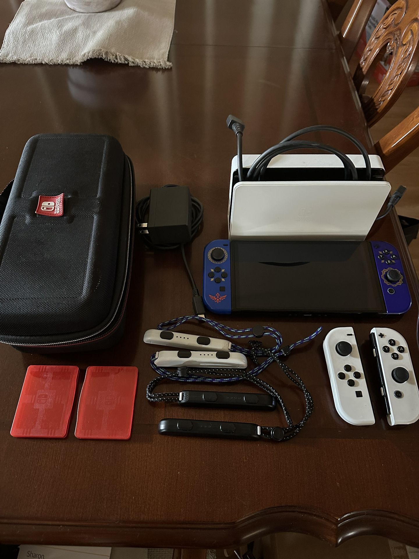 Nintendo Switch OLED w/ extra controllers