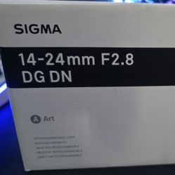 Sigma 14-24mm F2.8  Emount