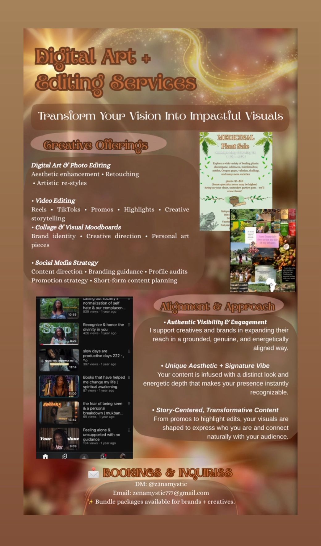 Calling All Content Creators & Brands : Holistic Editing & Digital Art Services for Brands & Creators