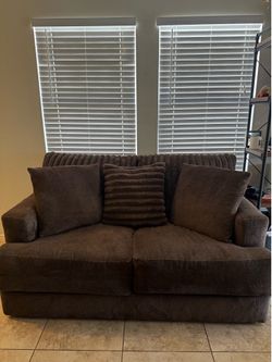Brown couch