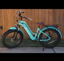 Emojo Breeze Pro Beach Cruiser Step-Thru Electric Bike
