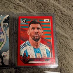 27 Panini Donruss Argentina Trading Cards Messi,Maradona,Martinez,De Paul