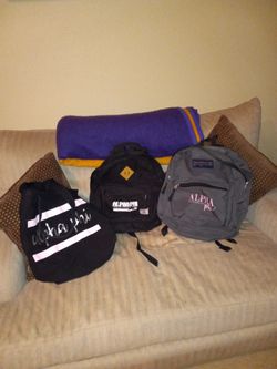 condition! Phi Sorrity Back Packs.ASU!