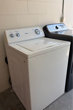 Amana Washer and GE Dryer