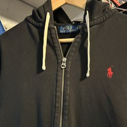 Polo Fleece Full-Zip Hoodie 