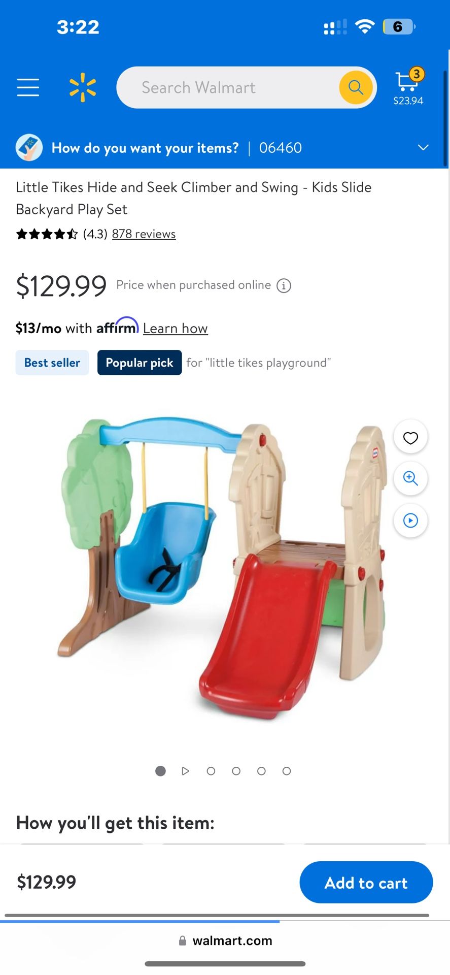 Swing And Slide For Toddlers