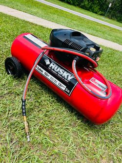 Husky Quiet Series 19 Gallon Air Compressor The compressor works very well