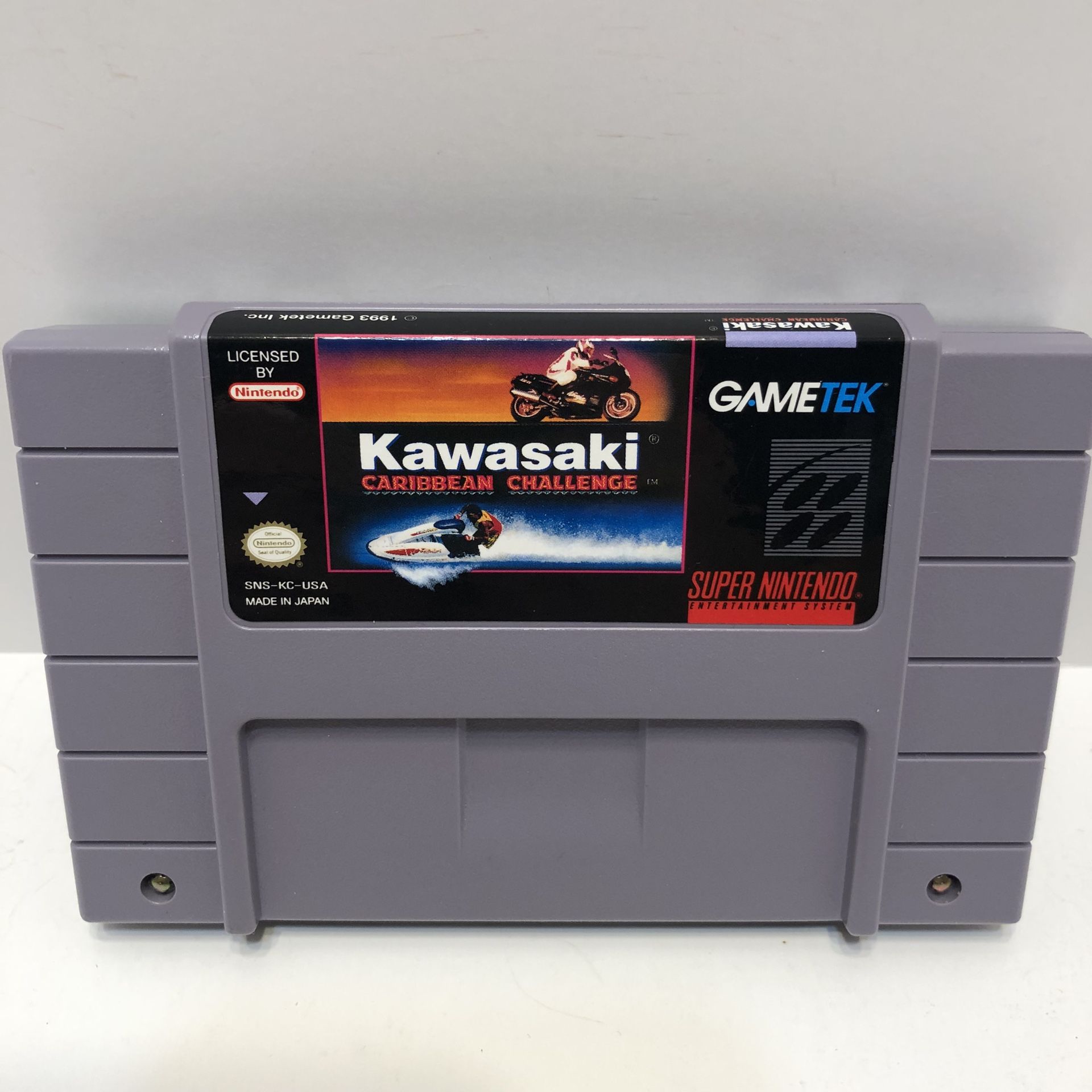 Kawasaki Caribbean Challenge for Super Nintendo 