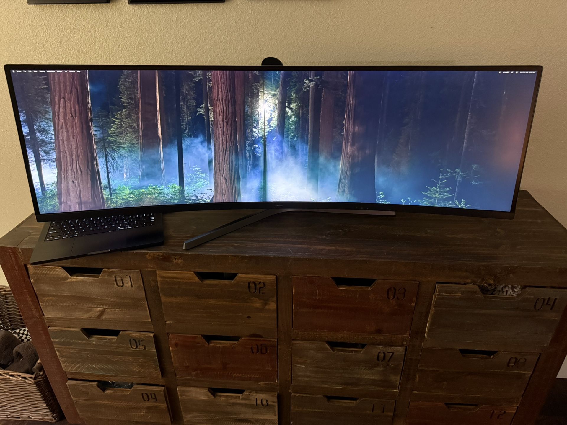 Samsung 49” Curved Monitor
