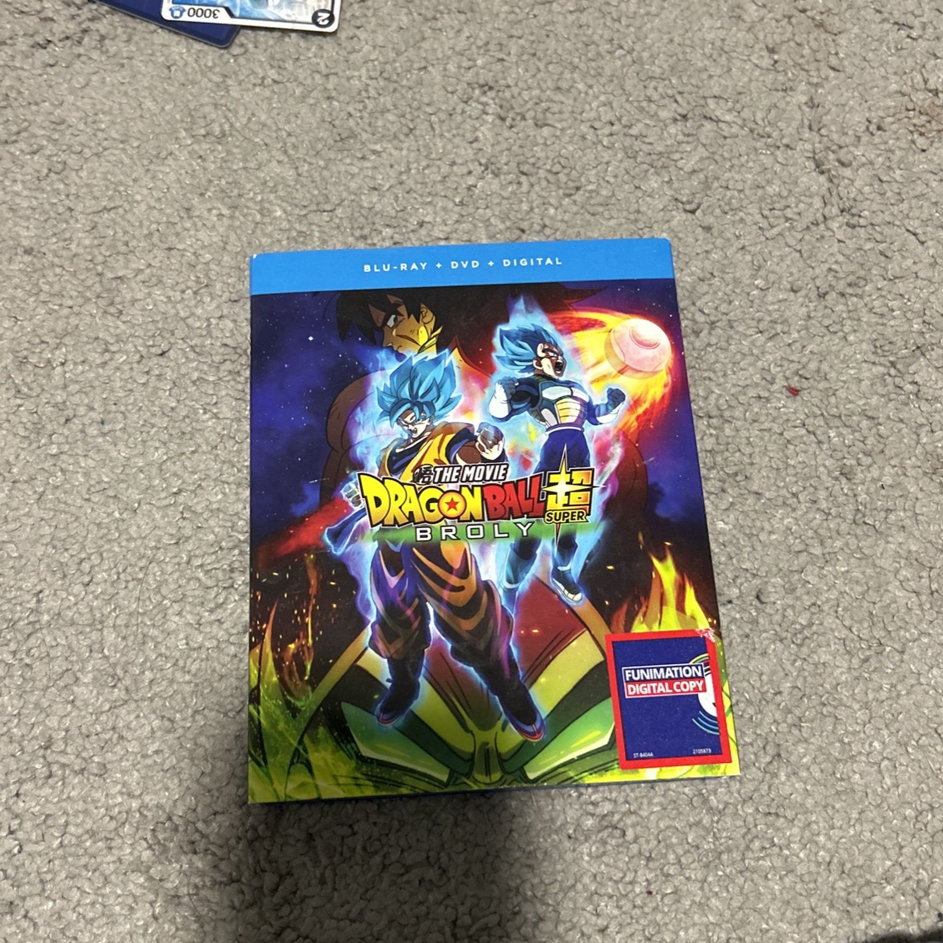 Dragon Ball Super Broly Movie Blu-Ray