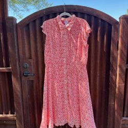 Nicole Miller Coral Floral 