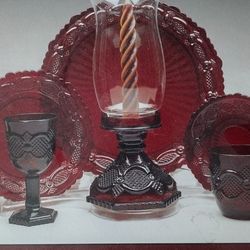Cape Cod Avon Red Glass