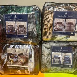 Blankets.   Queen Size $30 