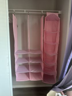 Closet Organization cubbies
