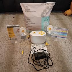Open Never Used Breast Pump