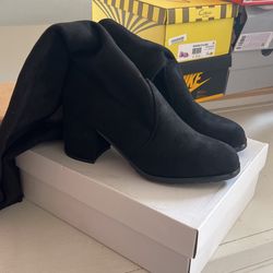 Black Over The Knee Boots