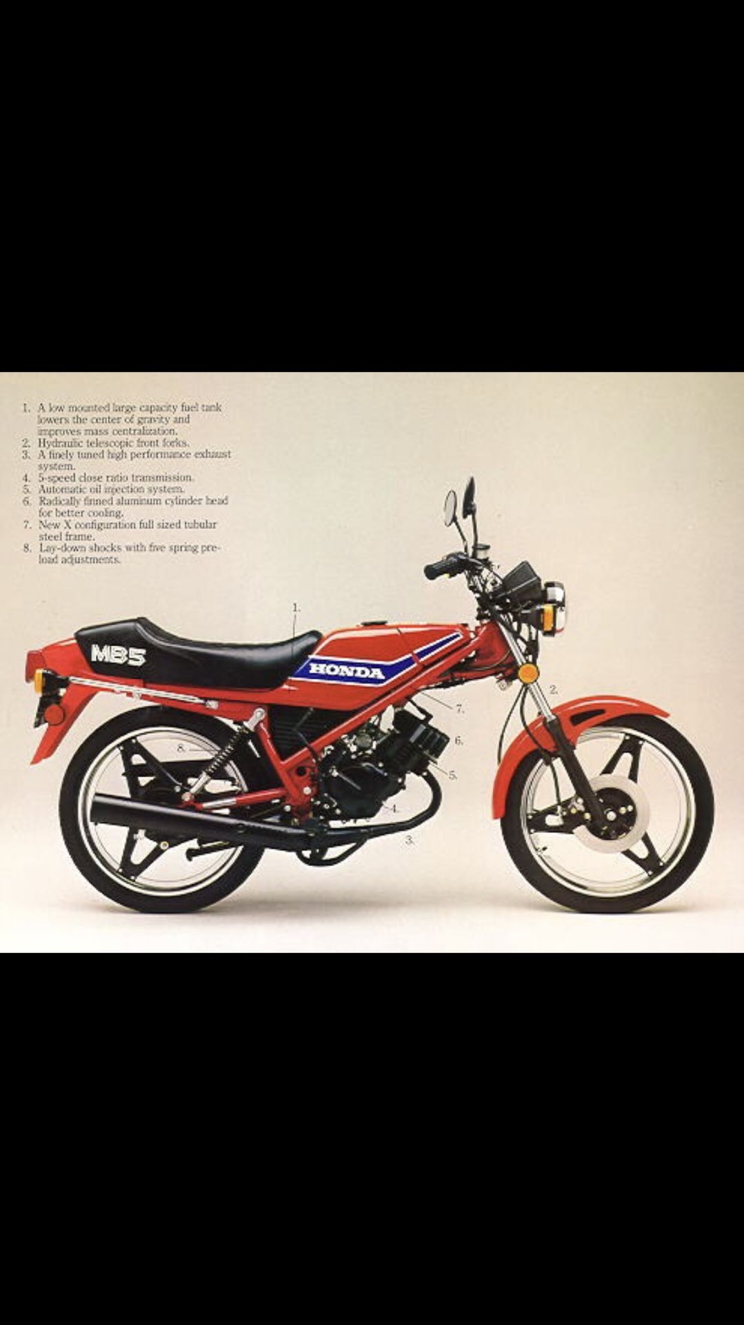 Honda on sale mb5 50cc