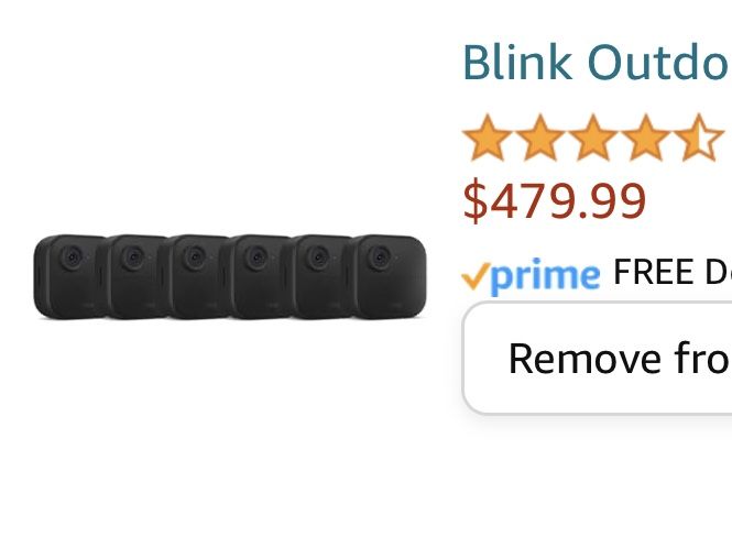 Blink Outdoor 4 (4th Gen)  Wire-free- Wifi Security Cameras