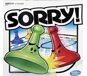 Sorry Game is pack & games