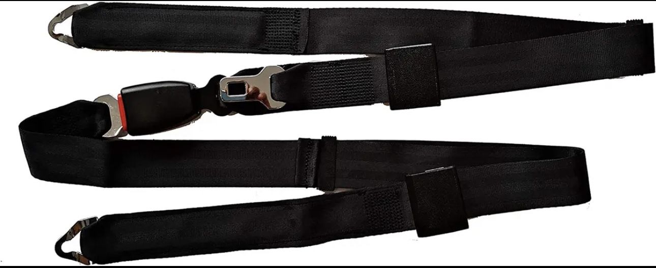 Bonberland Wheelchair Tie Down,Seat Belt,Lap Belt,Wheelchair Harness