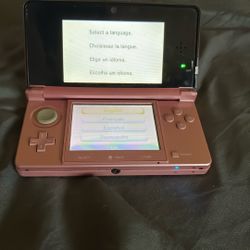 Nintendo 3ds Musty Pink