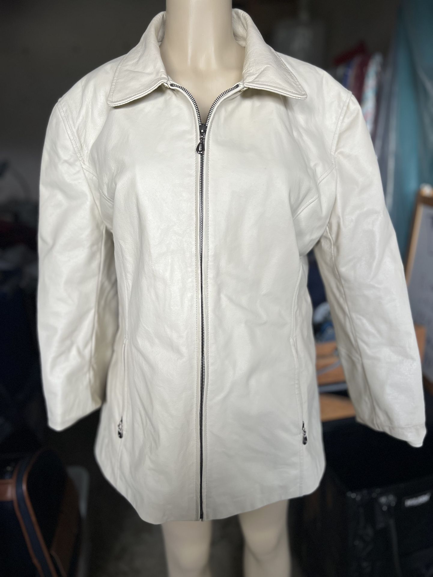 vintage genuine leather jacket