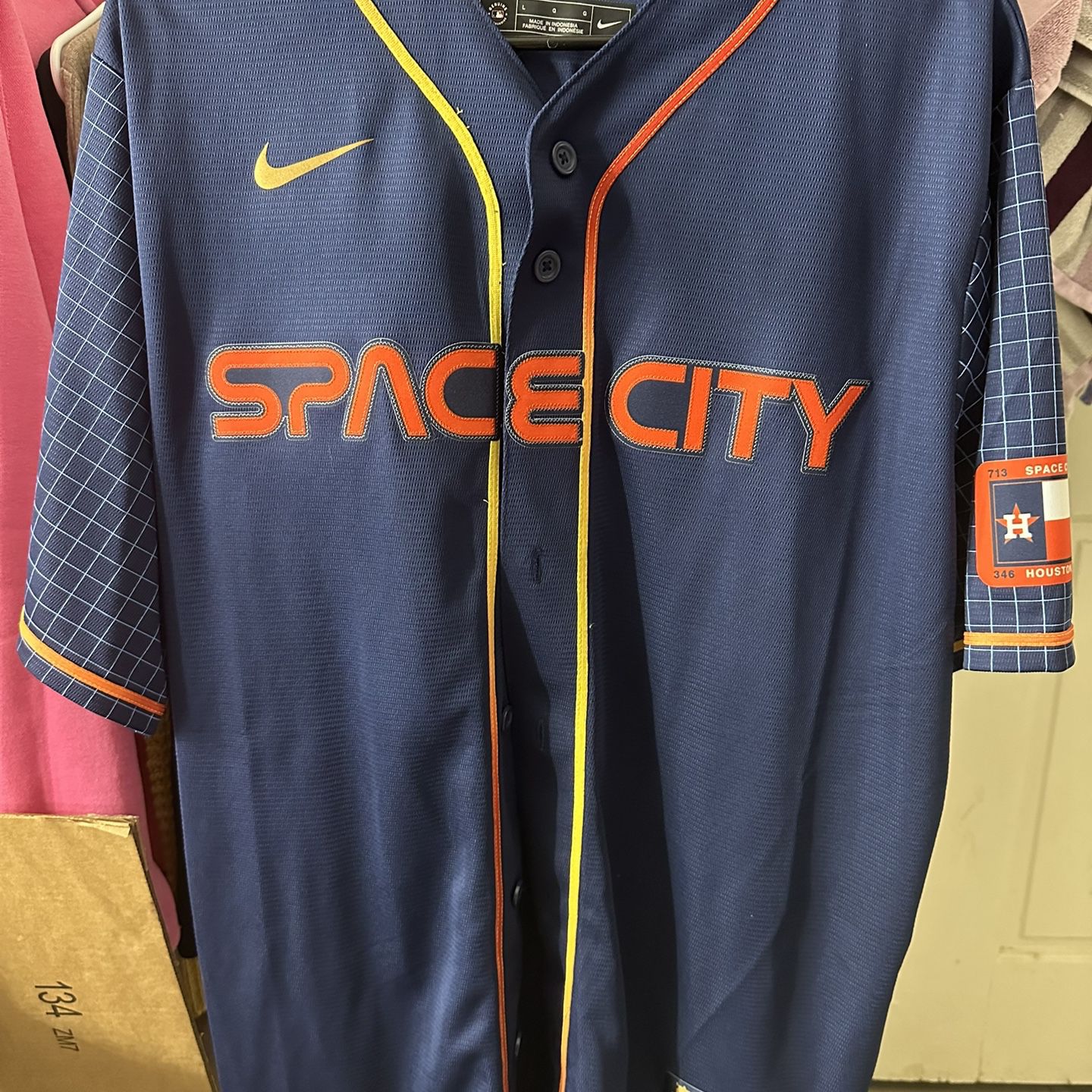 Astros Pinstripe Jersey for Sale in Houston, TX - OfferUp