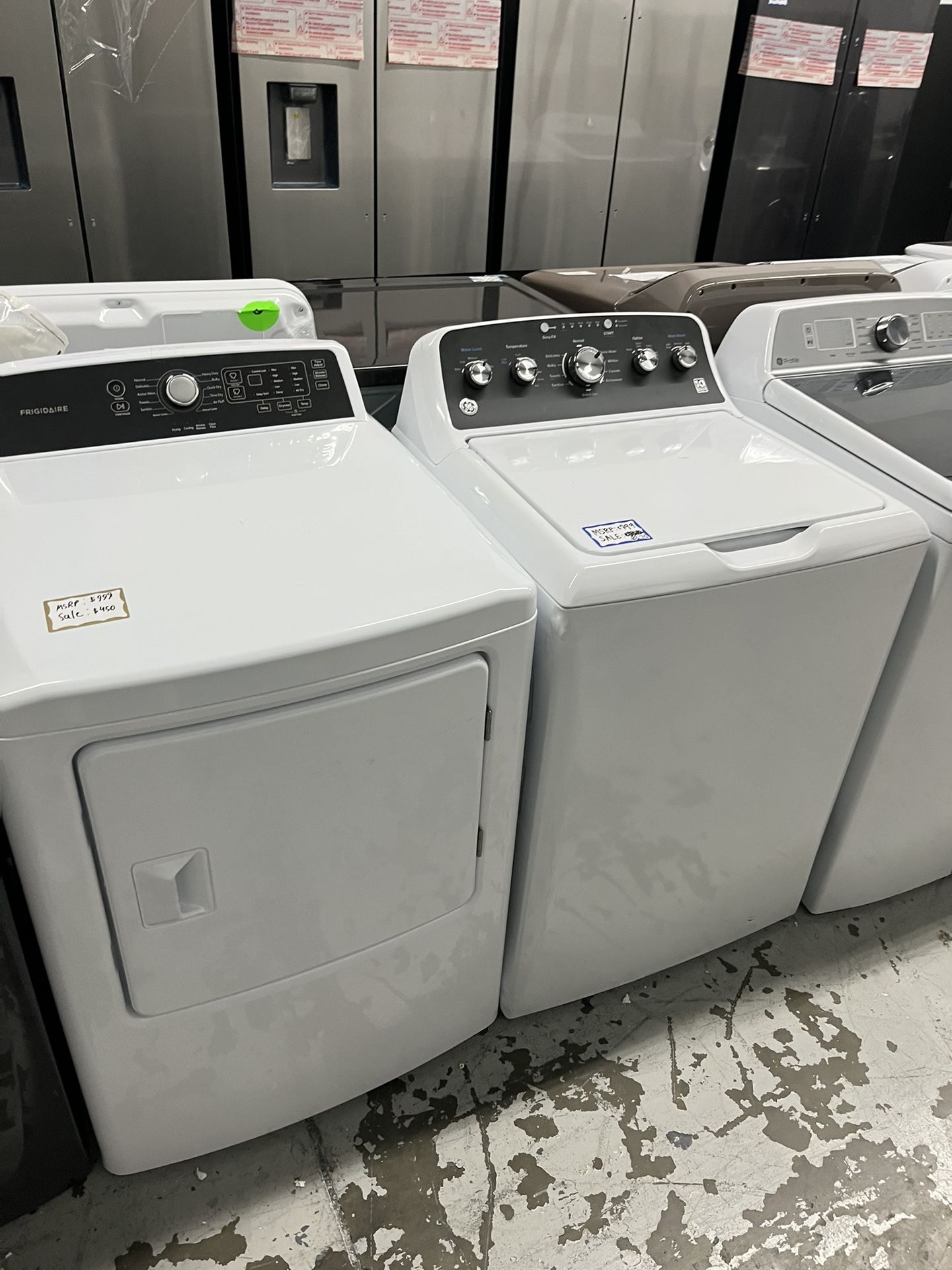 Frigidaire➕Ge Mix Match Laundry Set 