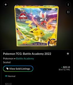 Pokemon TCG: Battle Academy 2022