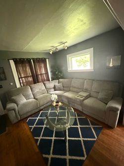 Sectional and table