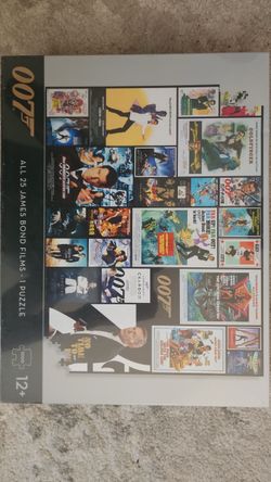 James Bond 007 Framed Poster – All 25 EON Films – Large 24x36