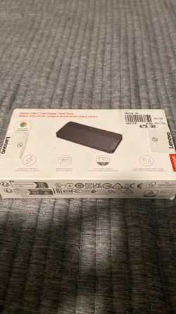 LENOVO USB-C DUAL DISPLAY TRAVEL DOCK