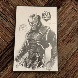 Fortnite Omega Drawing With Frame