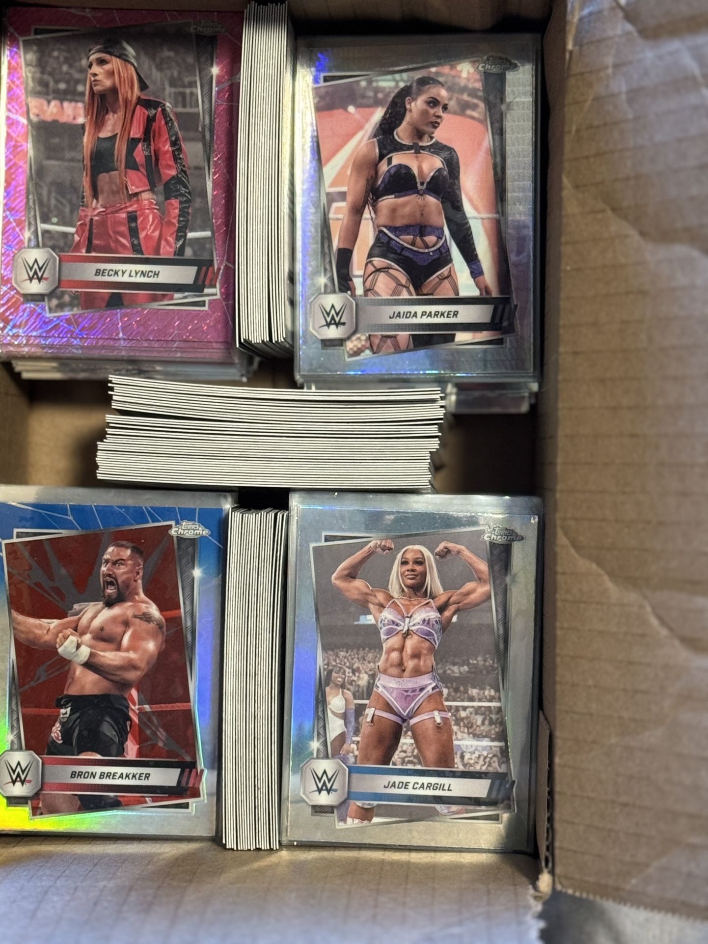 Topps Chrome WWE Non Numbered Hits