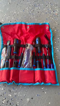 Automotive Trim Removal Tool Set with Roll Bag
