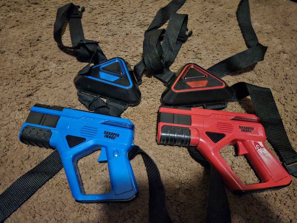 Electronic Tag Set Sharper Image Electronic Laser Tag sets for Sale in Fresno, CA - OfferUp