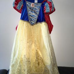 Snow White Disney Girls Princess Size 7-8 Halloween Costume 