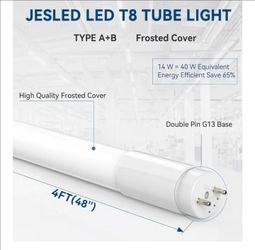 Led light tubes T8