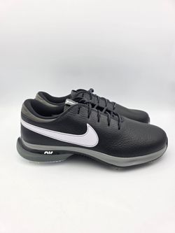 Nike Air Zoom Victory Tour 3 Wide 'Black Iron Grey' Golf Shoes Mens Size 9.5