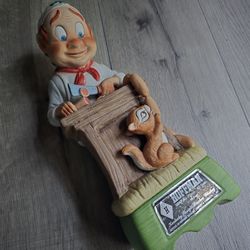 Music Box 1978 Vintage Hoffman Distilling Co. Mr. Lucky Series Decanter Mr. Butcher MusicBox Mister Butcher Music Box
