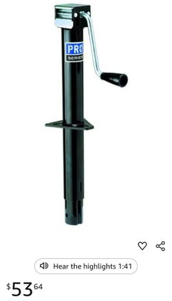 Trailer Jack, 2,000 lbs