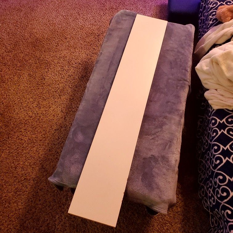 4 Foot White Floating SHELF 48×7×1inches