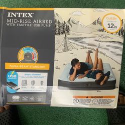 Intex Self pumping Air mattress (Queen size)