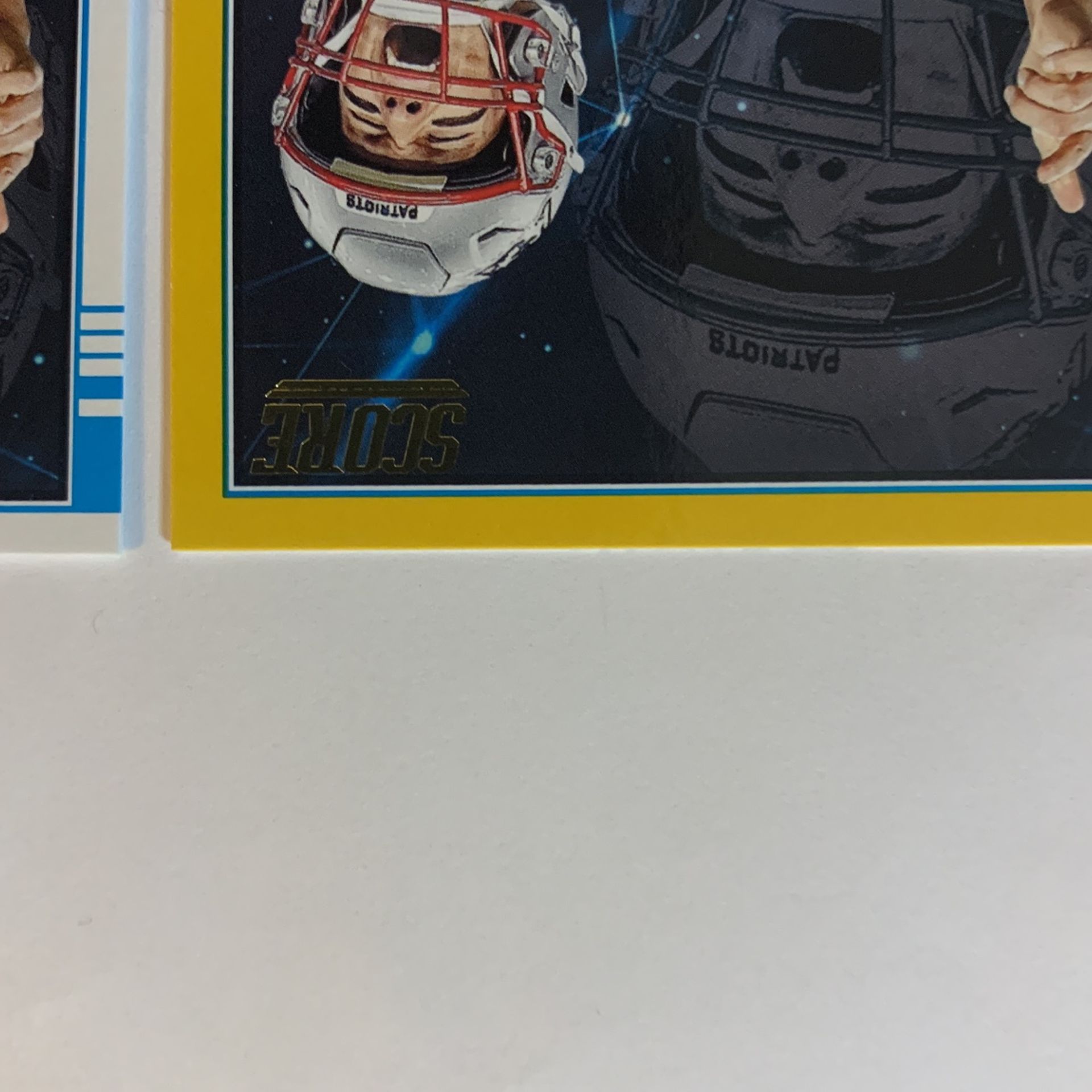 TOM BRADY 2020 Panini Score #GF-TB Yellow Game Face Parallel & Base, 2020 Illusions #1