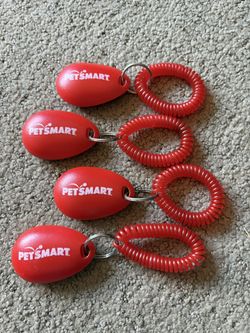 *NEW* Dog Training Clickers with Wrist Coils (4 avail.)