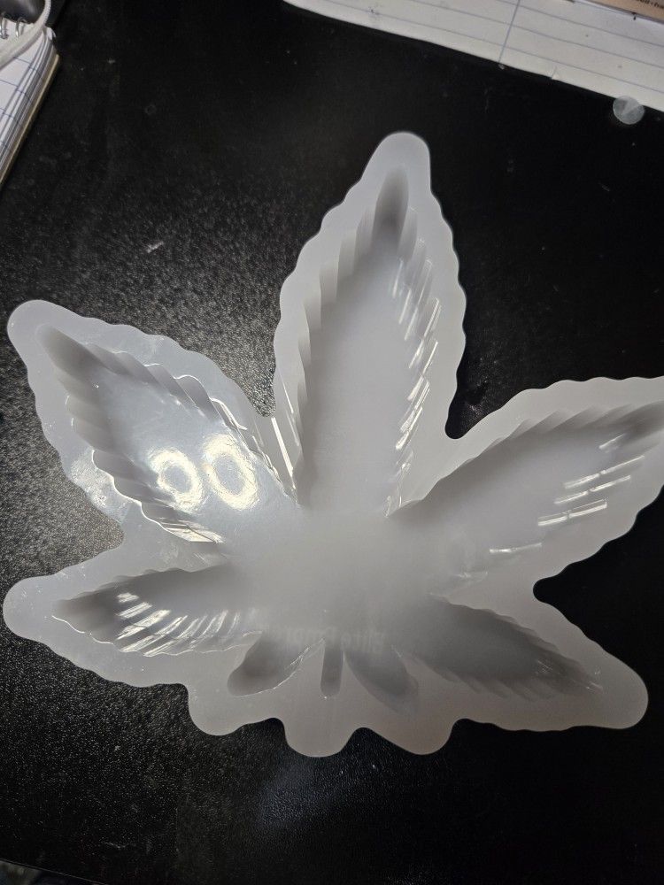 White Leaf Ashtray