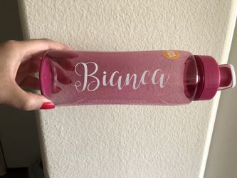 Personalized water bottle