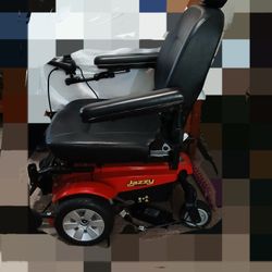 "Jazzy" Electric Scooter, Red