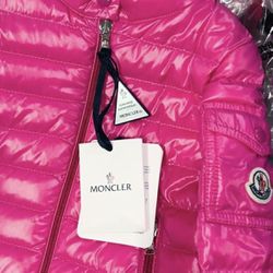 Moncler Jacket Pink 